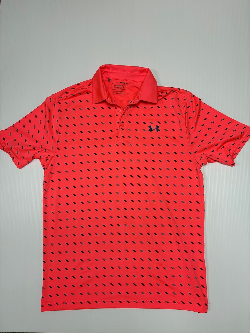 Mens Under Armour Coral Polo Shirt